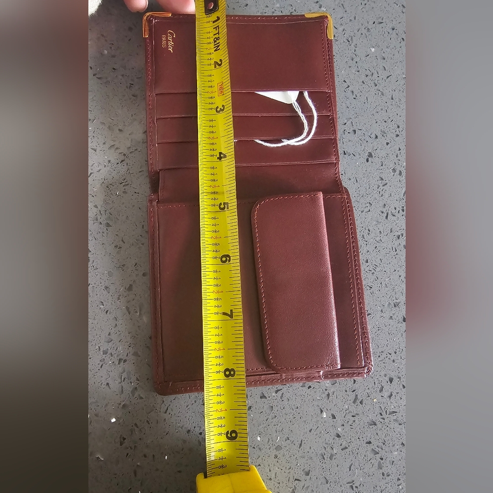 Authentic Cartier wallet GG41 With Authenticity Card. - Picture 14 of 14